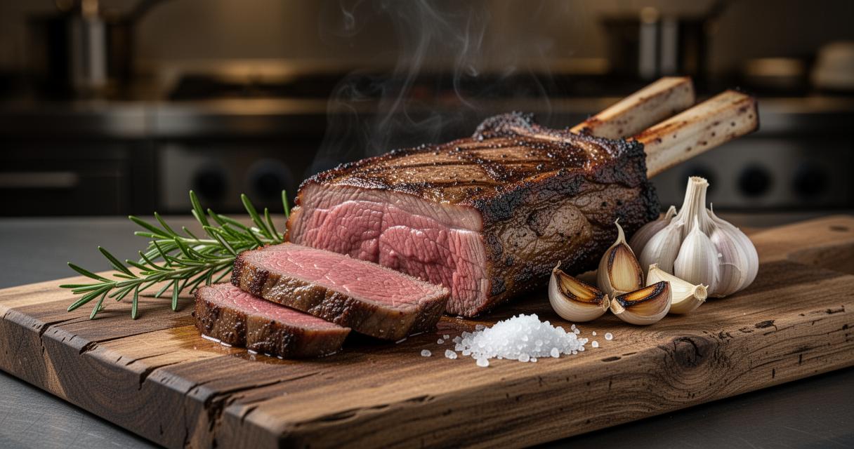 Cuisson de la côte de bœuf Thierry Marx : recette détaillée sous vide pour une viande d’exception